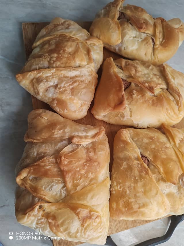 Ლობიანი ფილოს ცომში